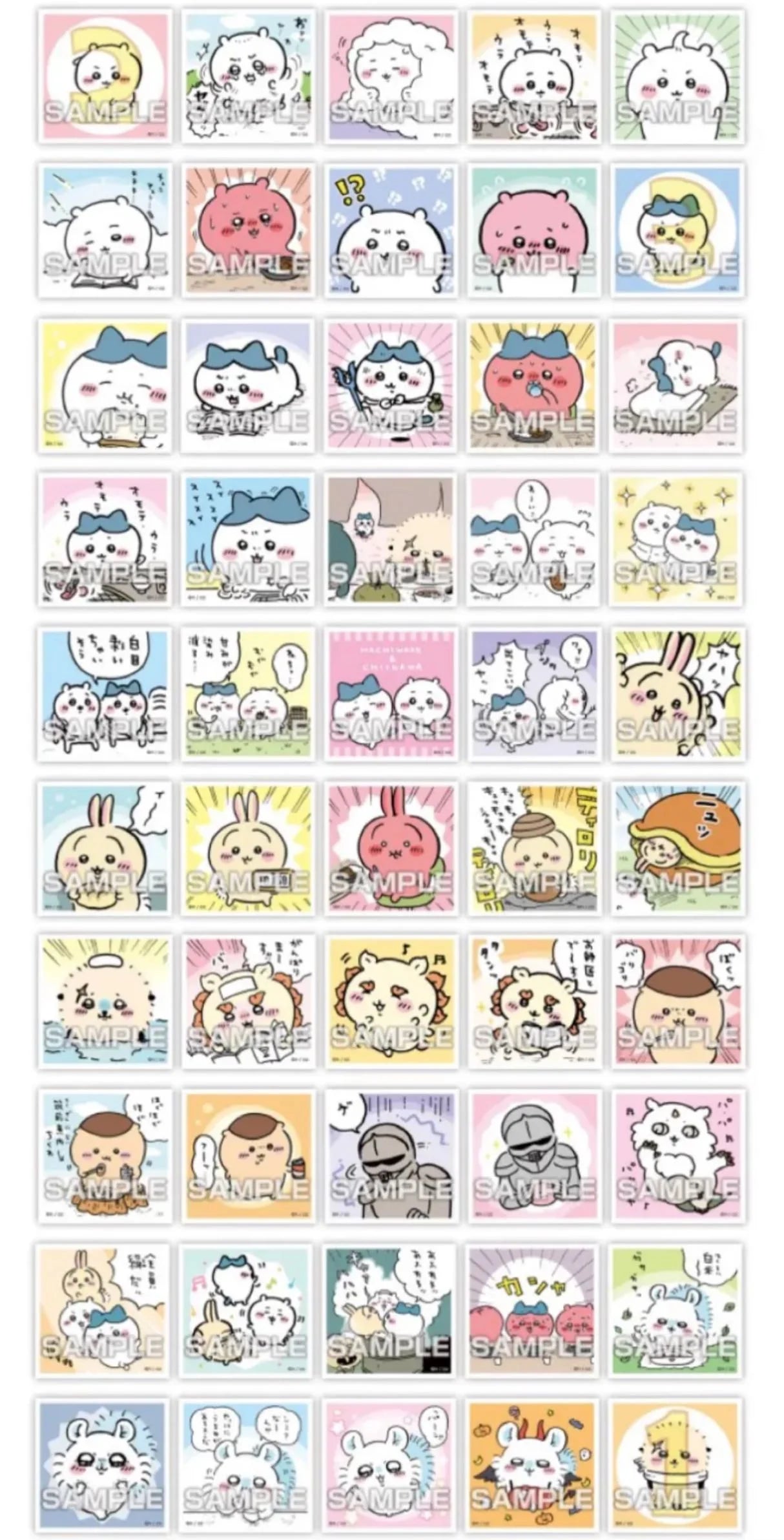 Chiikawa Edible Toy Stickers Series 2 Blind Pack