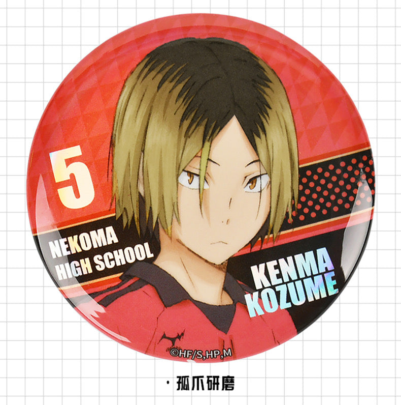 Haikyu!! Official Tin Plate Badge